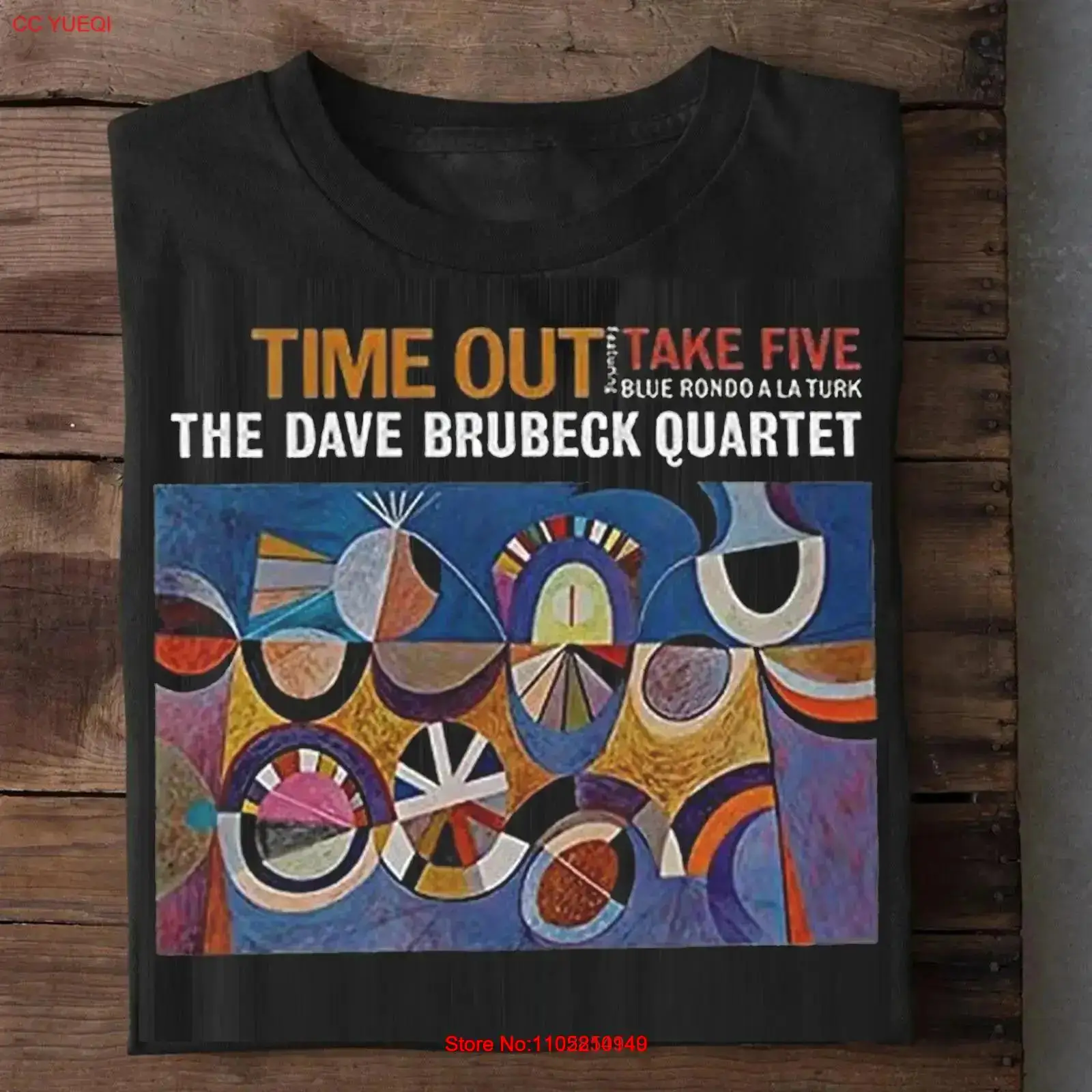 Vintage Fashion Knitwear - تي شيرت Vtg Dave Brubeck Quartet