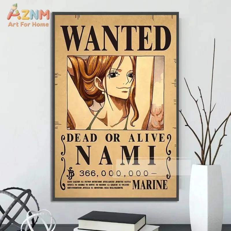 لوحة قماشية مطبوعة لشخصية لوفي - مراجعة Vintage Fashion Wall Art وسعره