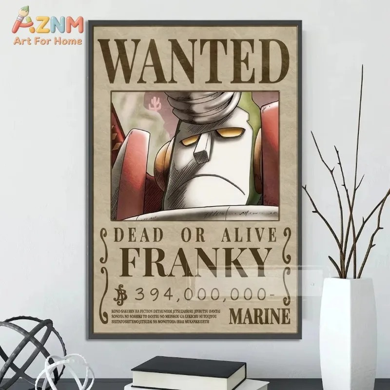 لوحة قماشية مطبوعة لشخصية لوفي - مراجعة Vintage Fashion Wall Art وسعره