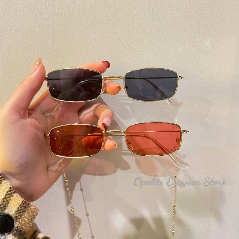 نظارات شمسية عصرية بإطار معدني - مراجعة Vintage Fashion Streetwear وسعره