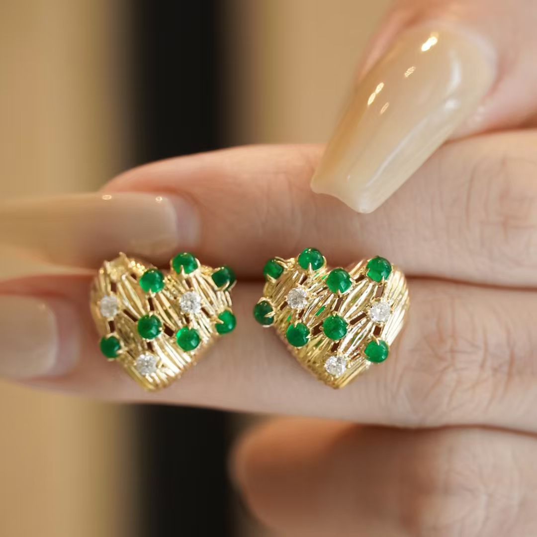 Retro14K الذهب معبأ الزمرد قطر - مراجعة Vintage Fashion Eras وسعره