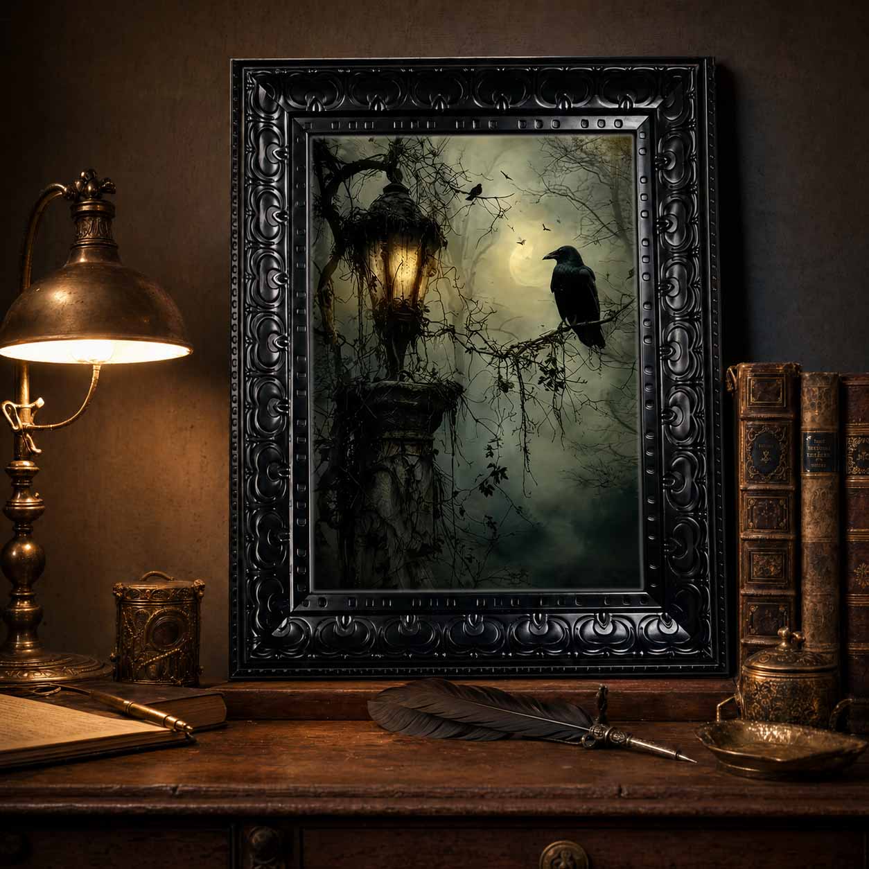 فن جداري للهالوين، لوحة قماشية - مراجعة Vintage Fashion Wall Art وسعره