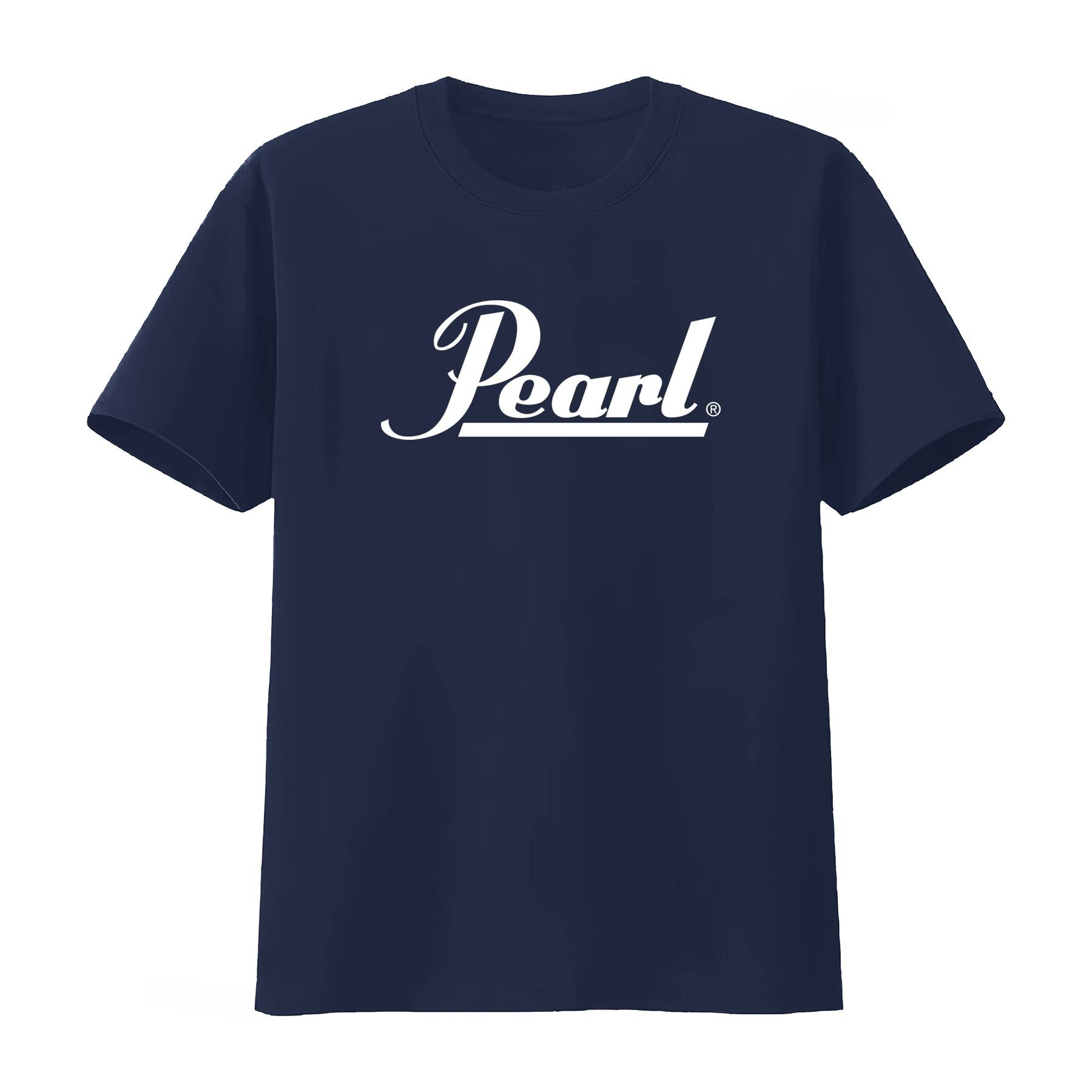 تي شيرت بشعار Pearl Drums أسود - مراجعة Vintage Fashion Icons وسعره