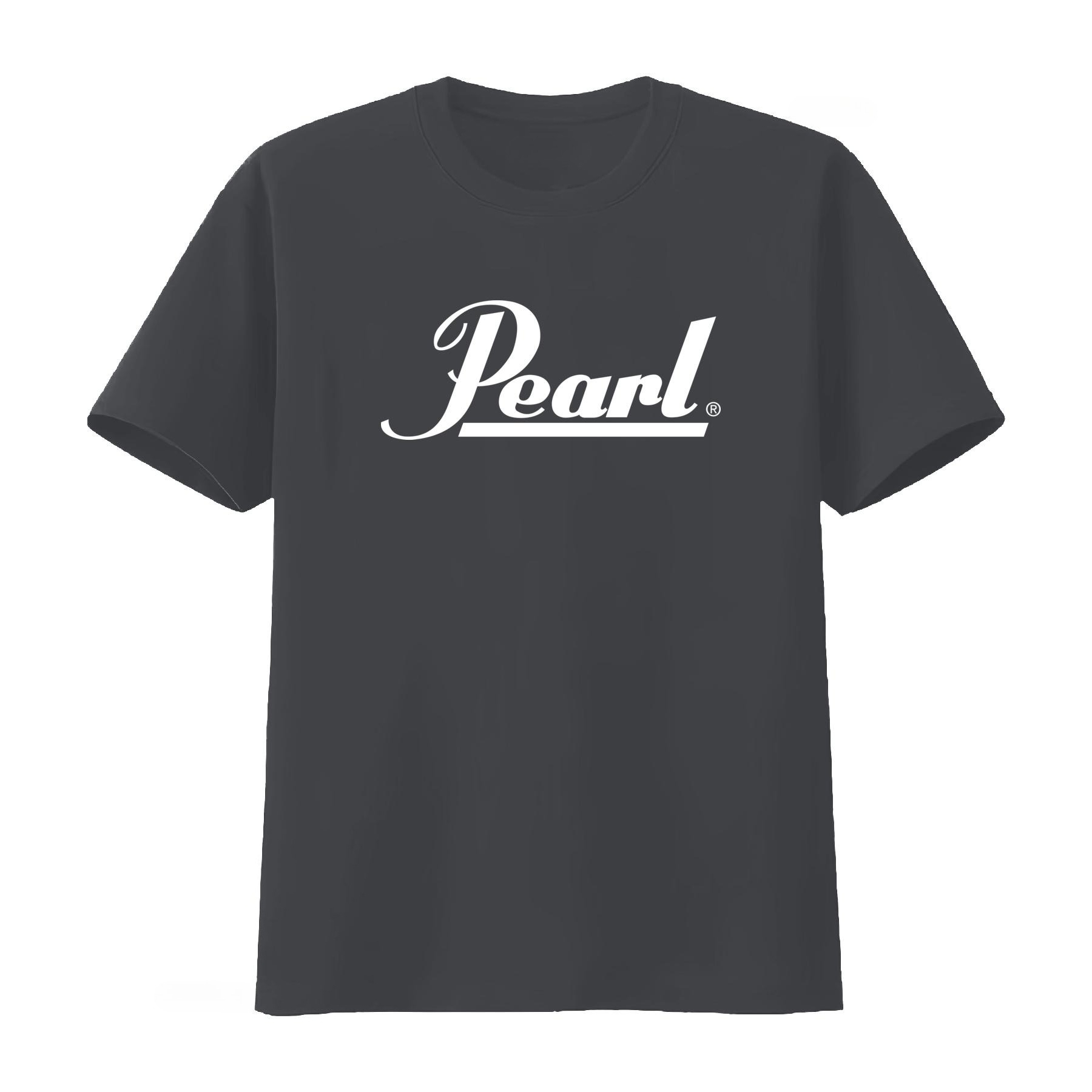 تي شيرت بشعار Pearl Drums أسود - مراجعة Vintage Fashion Icons وسعره