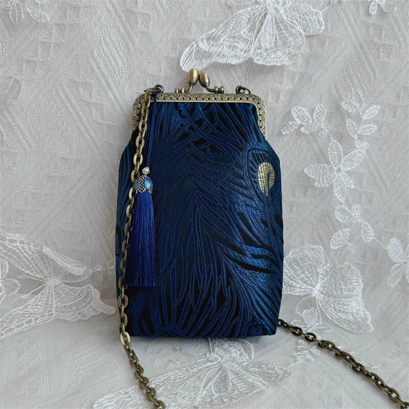 حقيبة إكسسوارات هانفو على الطر - مراجعة Vintage Fashion Style Female وسعره
