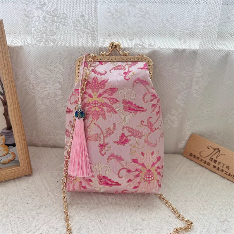 حقيبة إكسسوارات هانفو على الطر - مراجعة Vintage Fashion Style Female وسعره
