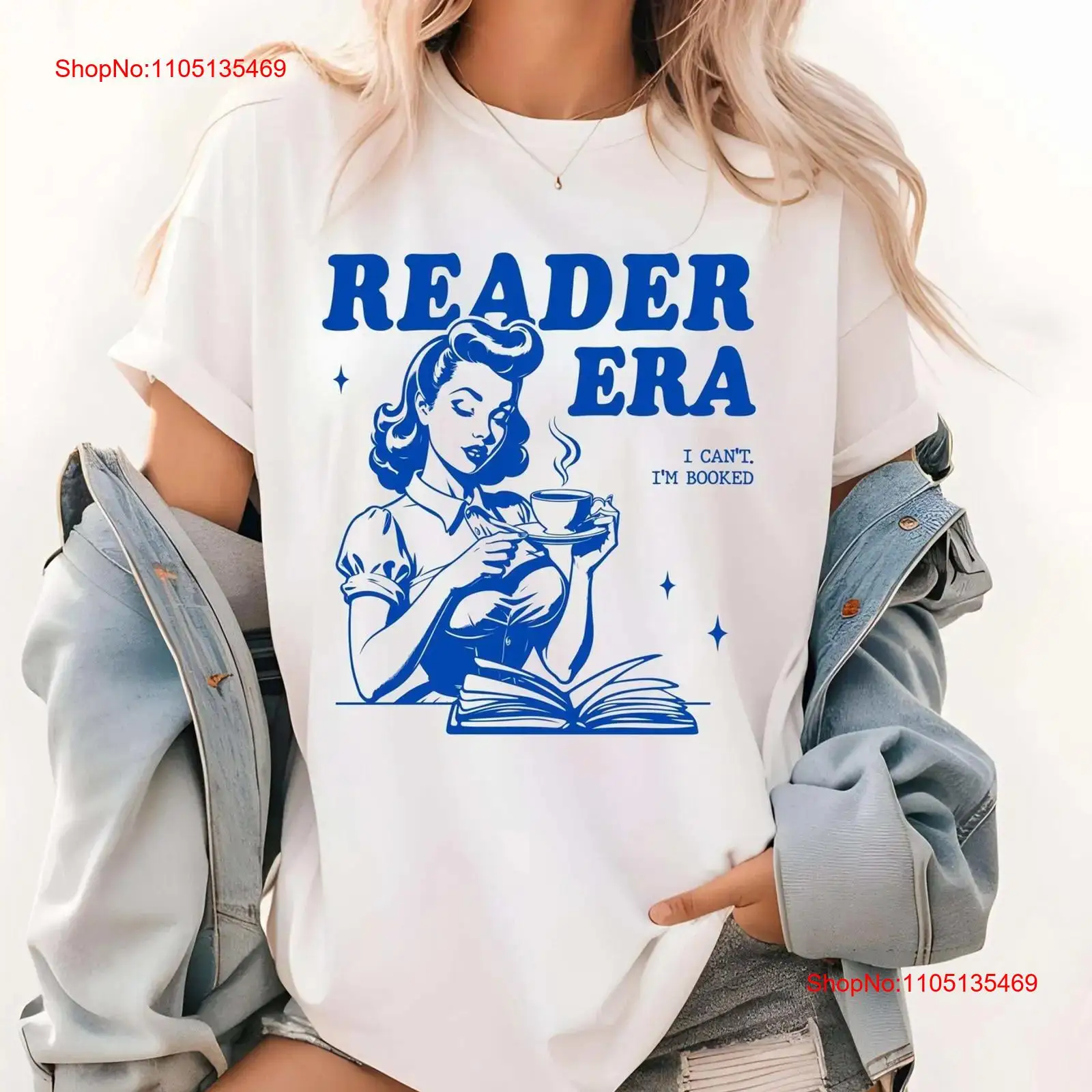 تي شيرت عصر القارئ لمحبي الكتب - مراجعة Vintage Fashion Eras وسعره