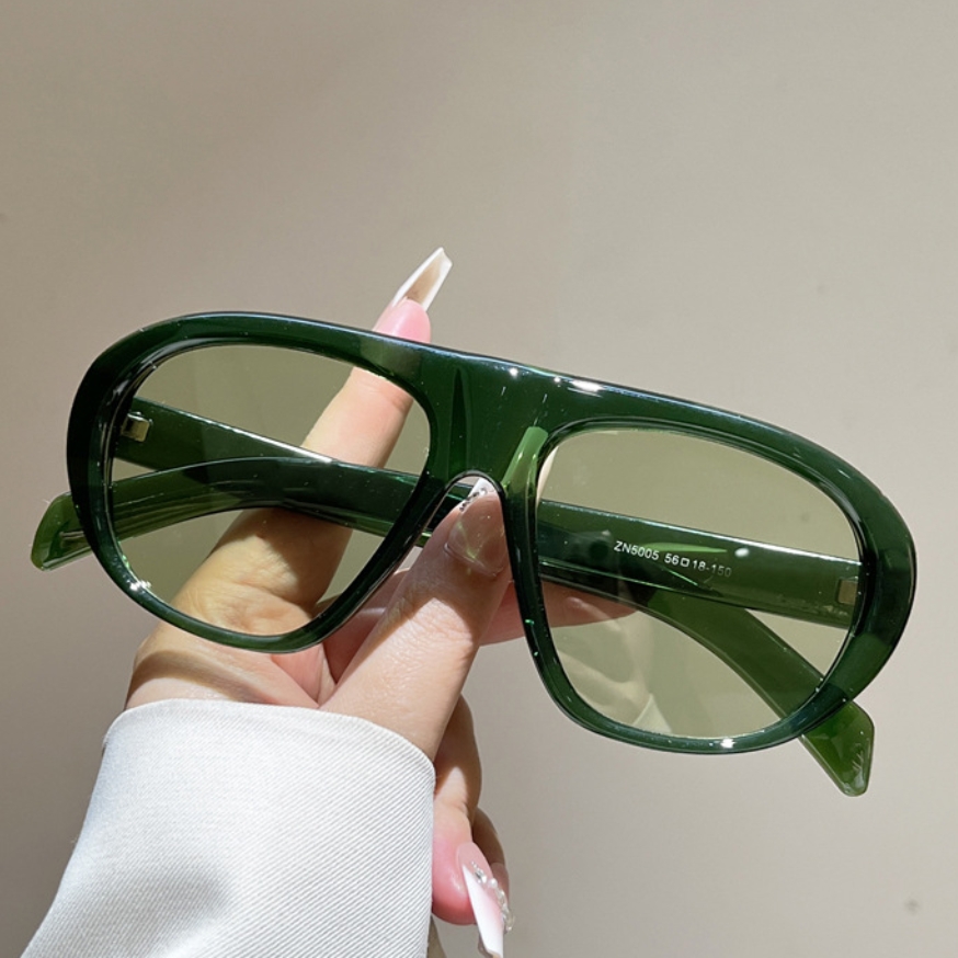 نظارات شمسية جديدة كبيرة الحجم - مراجعة Vintage Fashion Streetwear وسعره